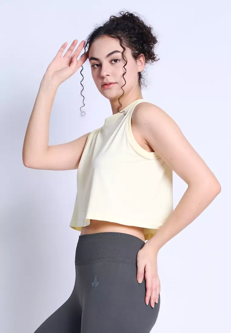 Clea Running Crop Top