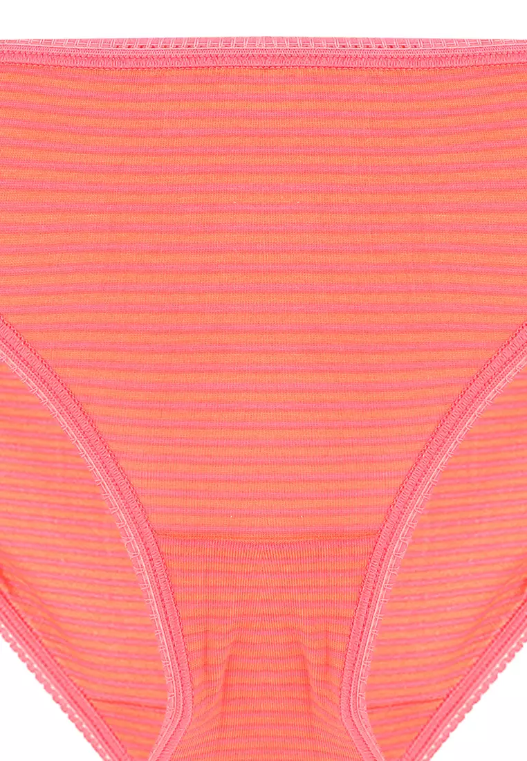 5pk Cotton Lycra Bikini Knickers