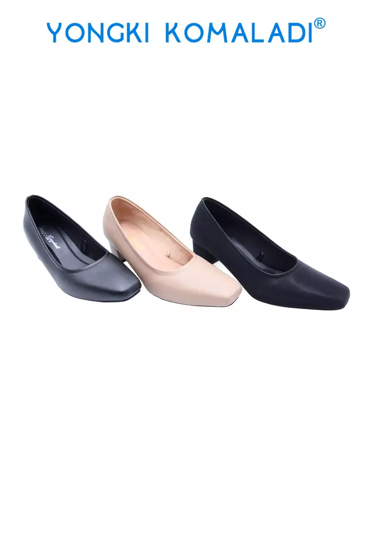YONGKI KOMALADI MONIQUE PANTOFEL OL-EMLY1105-BE HITAM