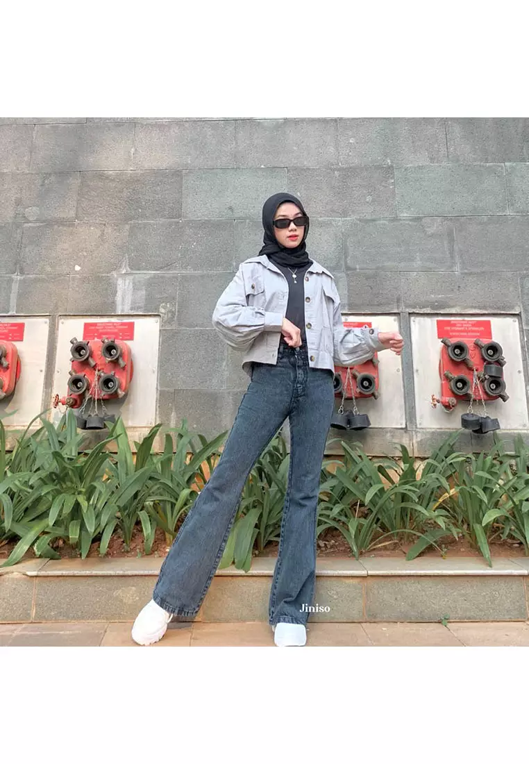 HW Cutbray Jeans 322 HOTTY GANG