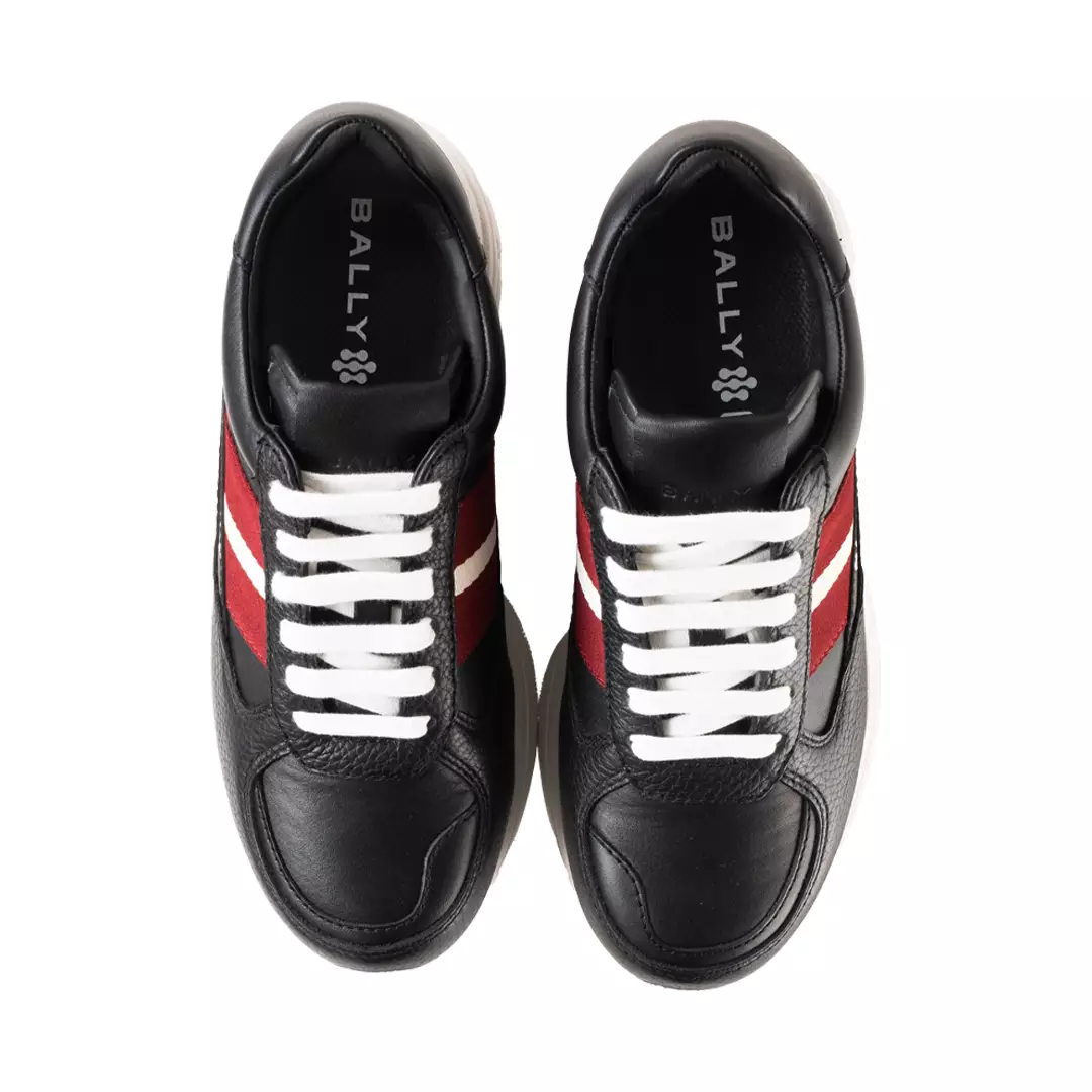 Golf Capsule Sneaker Grained Leather - Black