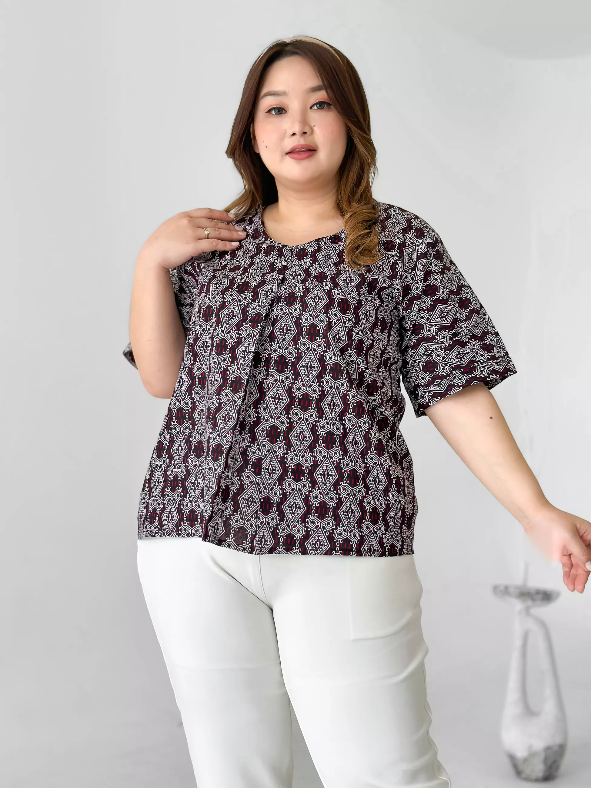xtramiles Ladies top elisha top new maharani maroon