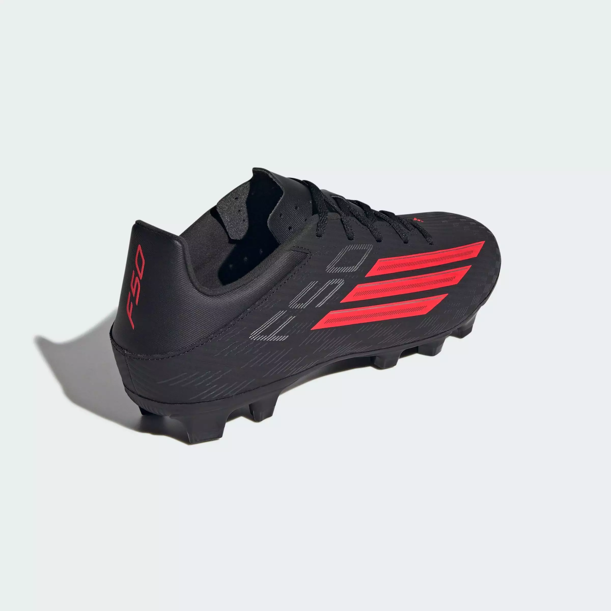 Football F50 CLUB Firm Ground / Multi Ground Football Boots Unisex Black JR9055