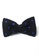 Splice Cufflinks black Webbed Series Blue Polka Dots Black Knitted Bow Tie SP744AC83UBOSG_1