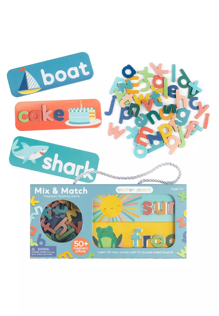 Mix and Match Magnetic Spelling Game