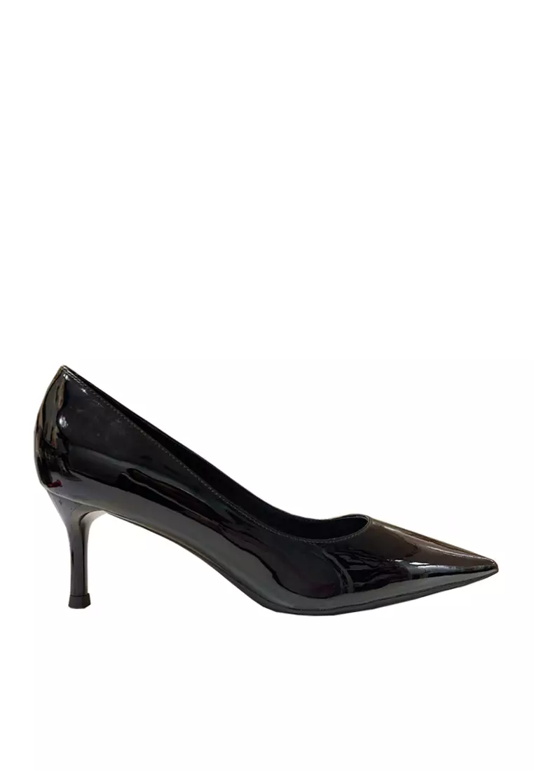 Discount on Twenty Eight Shoes  shoes - SKU: VANSA Shinny Patent Pointed Toe Mid Heel Pumps VSW-H-zs111.6