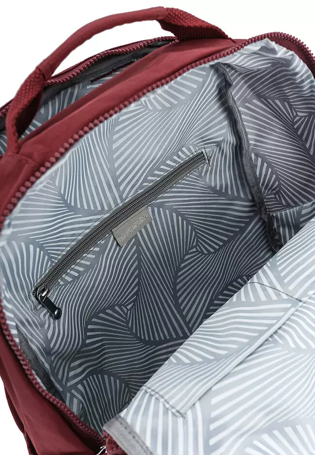 Crinkled Nylon Backpack