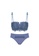 ZITIQUE blue Women's Sassy Floral Lace Pattern Wire-free Soft Thin Uplift Linger Set (Bra And Underwear) - Blue CF520US3B56544GS_1