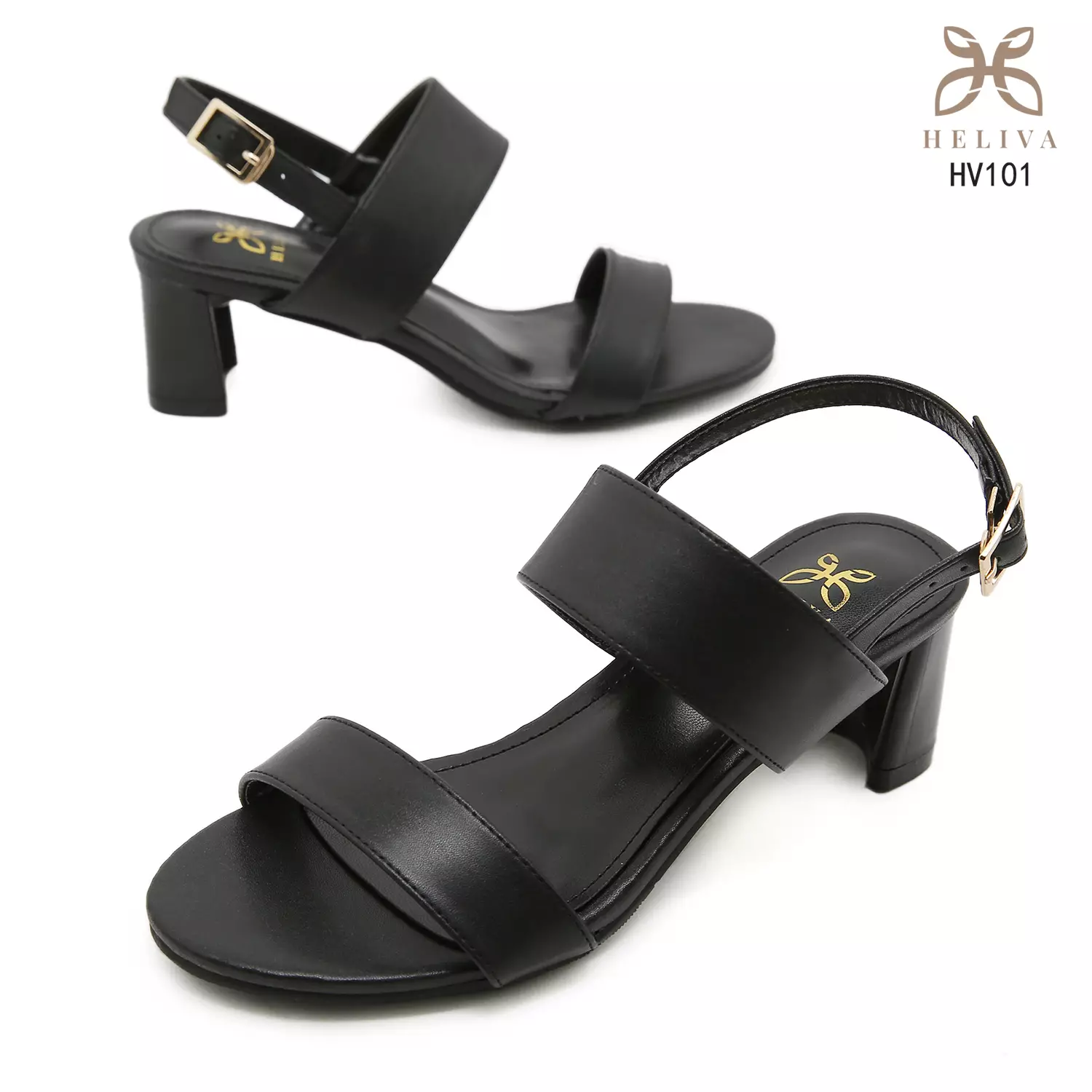 HELIVA CATERINA Sandal Heels Wanita Hak 5.5cm HV101