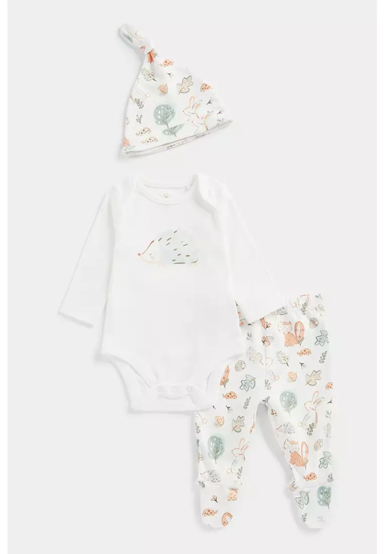 Buy Mothercare Woodland 3-Piece Baby Outfit Set 2025 Online
