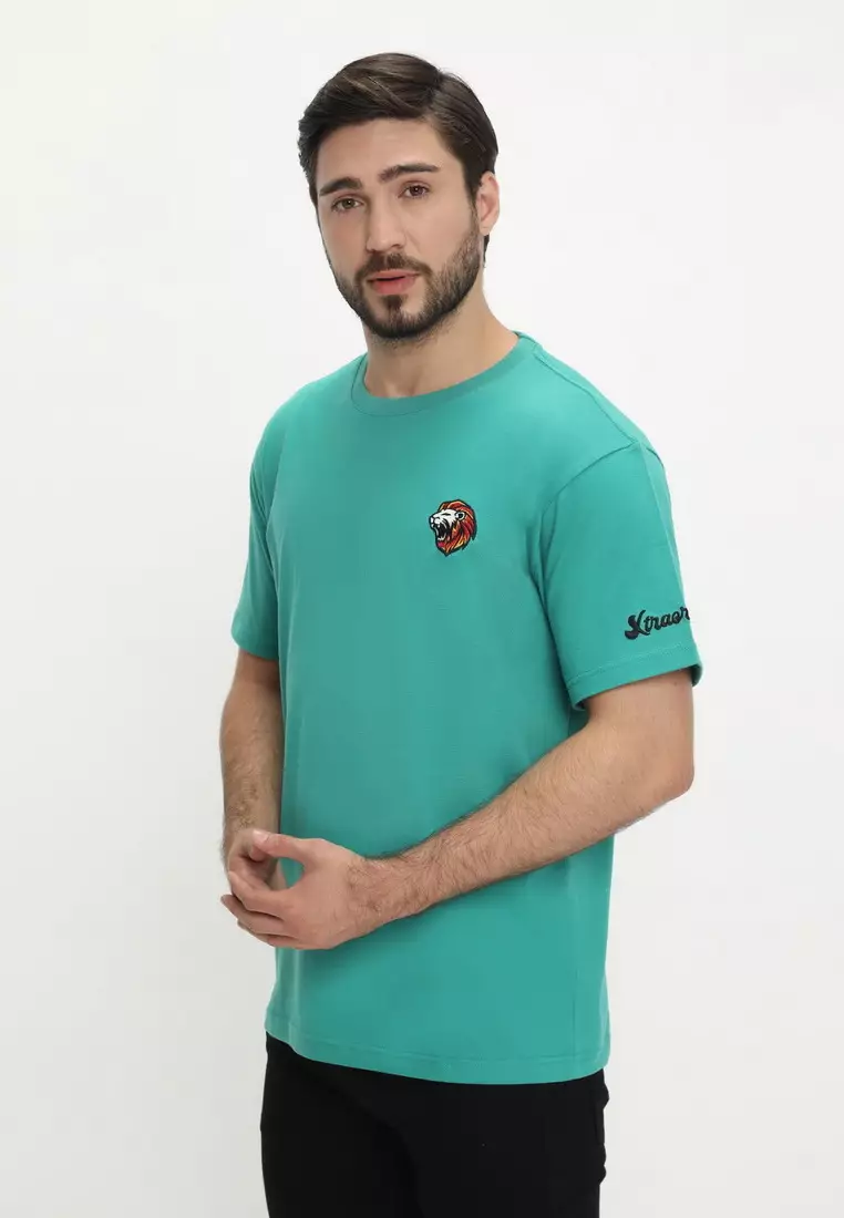 NX T-Shirt Cotton Combed Tebal Sablon Bordir Pria 207370171