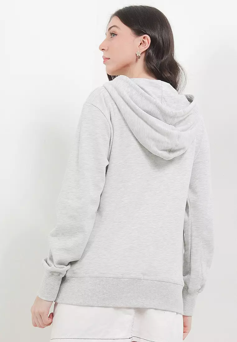 Kaina Hoodie Zipped Sweatshirt