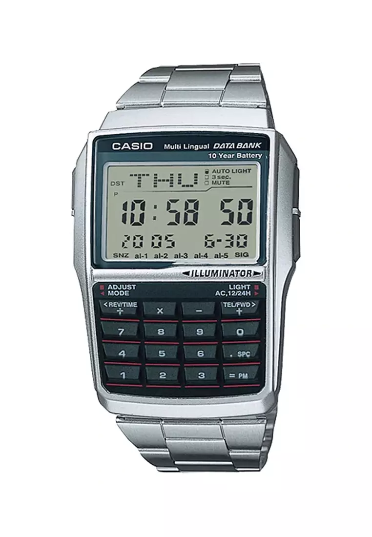 Casio digital watch 2025 with calculator