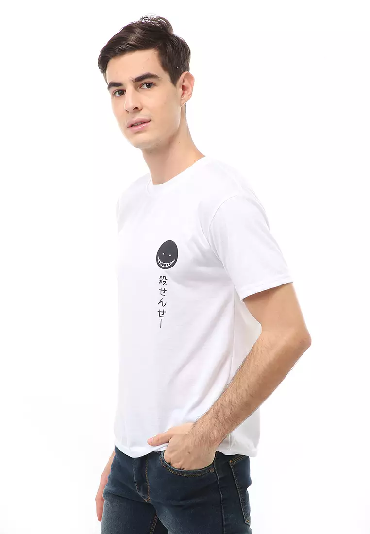 Jack T-Shirt Atasan Kasual Pria Lengan Pendek SImple Design Material Cotton ORIGINAL