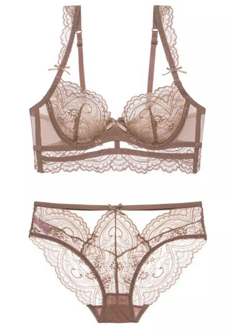 Sexy Lace Lingerie Bras With Underwear