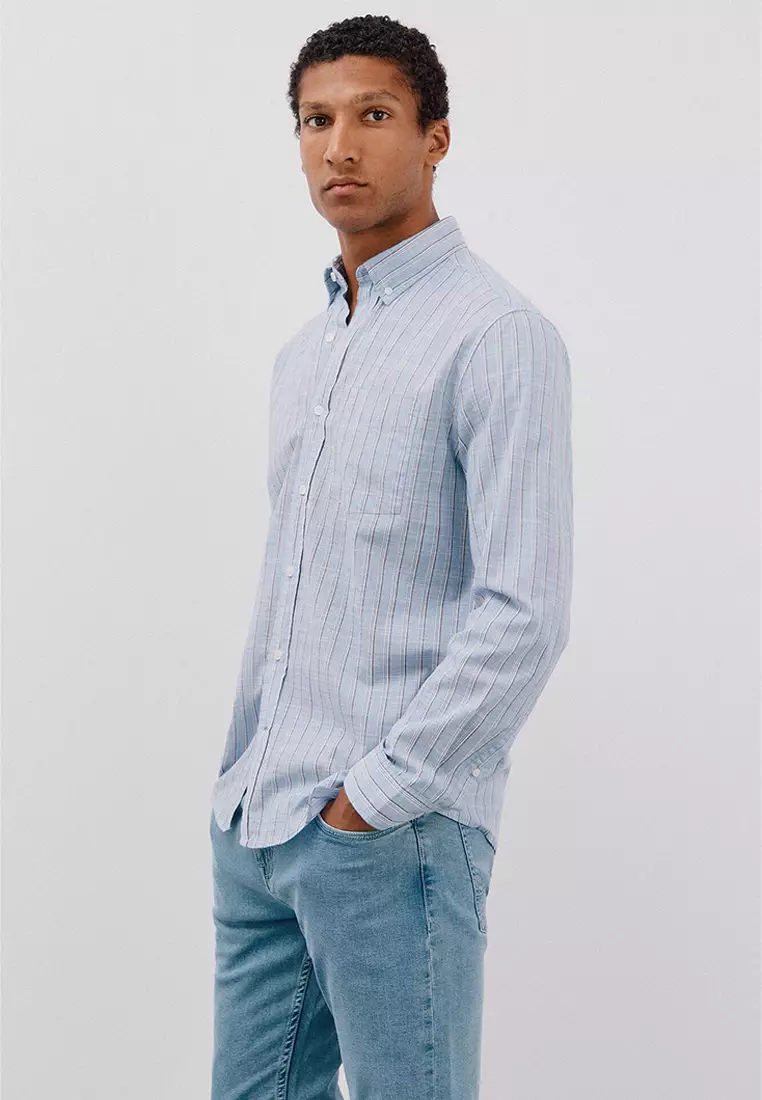 Flame Striped Shirt