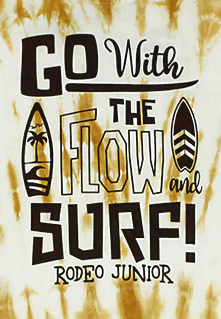 Tshirt/ Kaos Anak Laki/ Rodeo Junior Brown TieDye