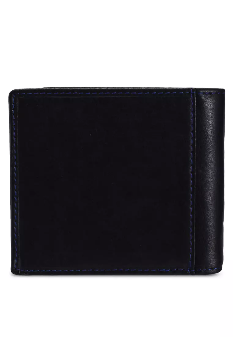 Kulit Genuine Dompet Pendek Pria (Men's RFID Genuine Leather Bi Fold Short Wallet)