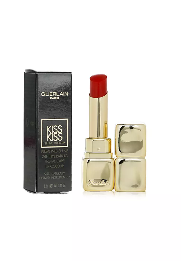 Discount on Guerlain  shoes - SKU: Guerlain - Kisskiss Shine Bloom Lip Colour - # 519 Floral Brick 3.2g/0.11oz