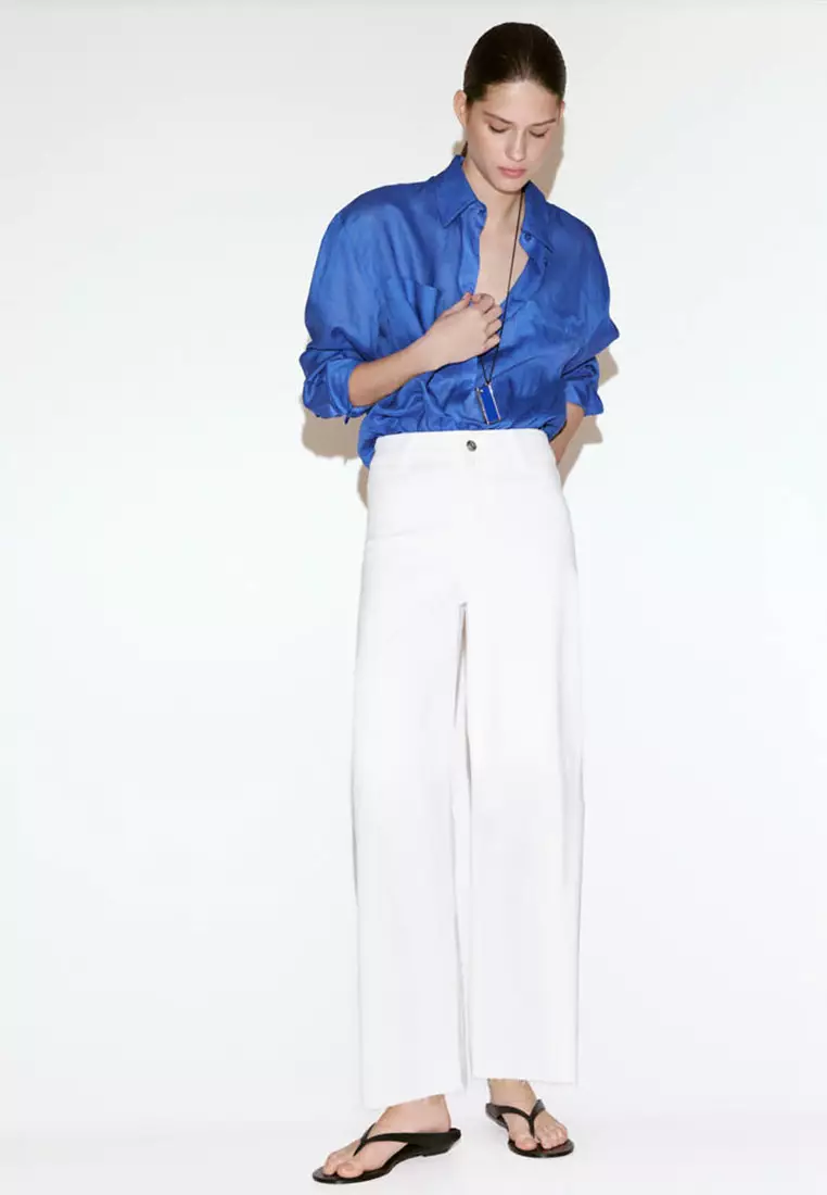 Catherin Culotte High-Rise Jeans