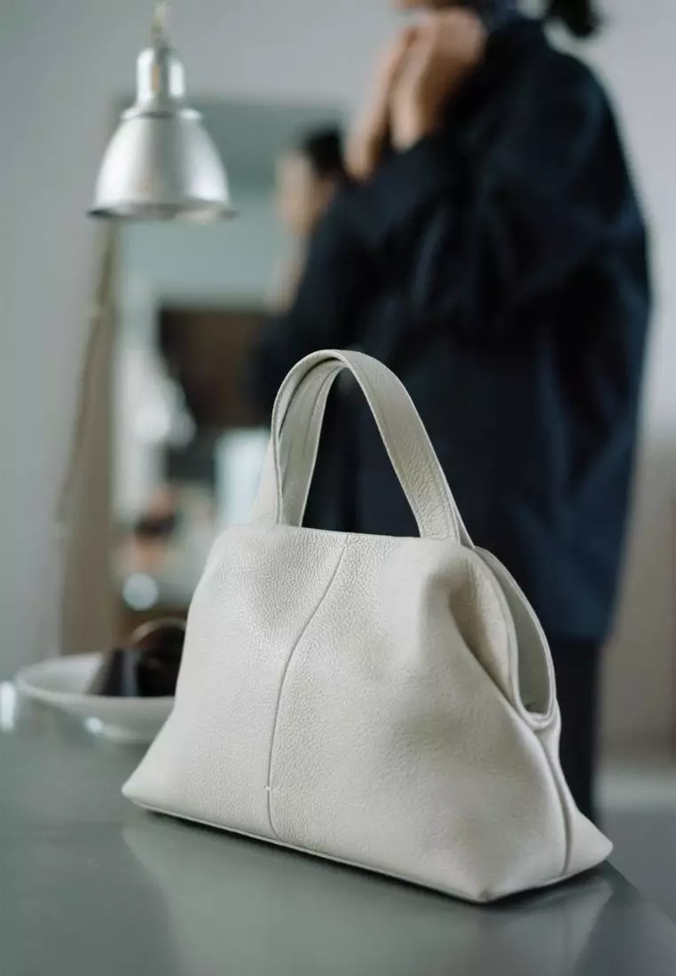PAVE PETIT BAG misty white