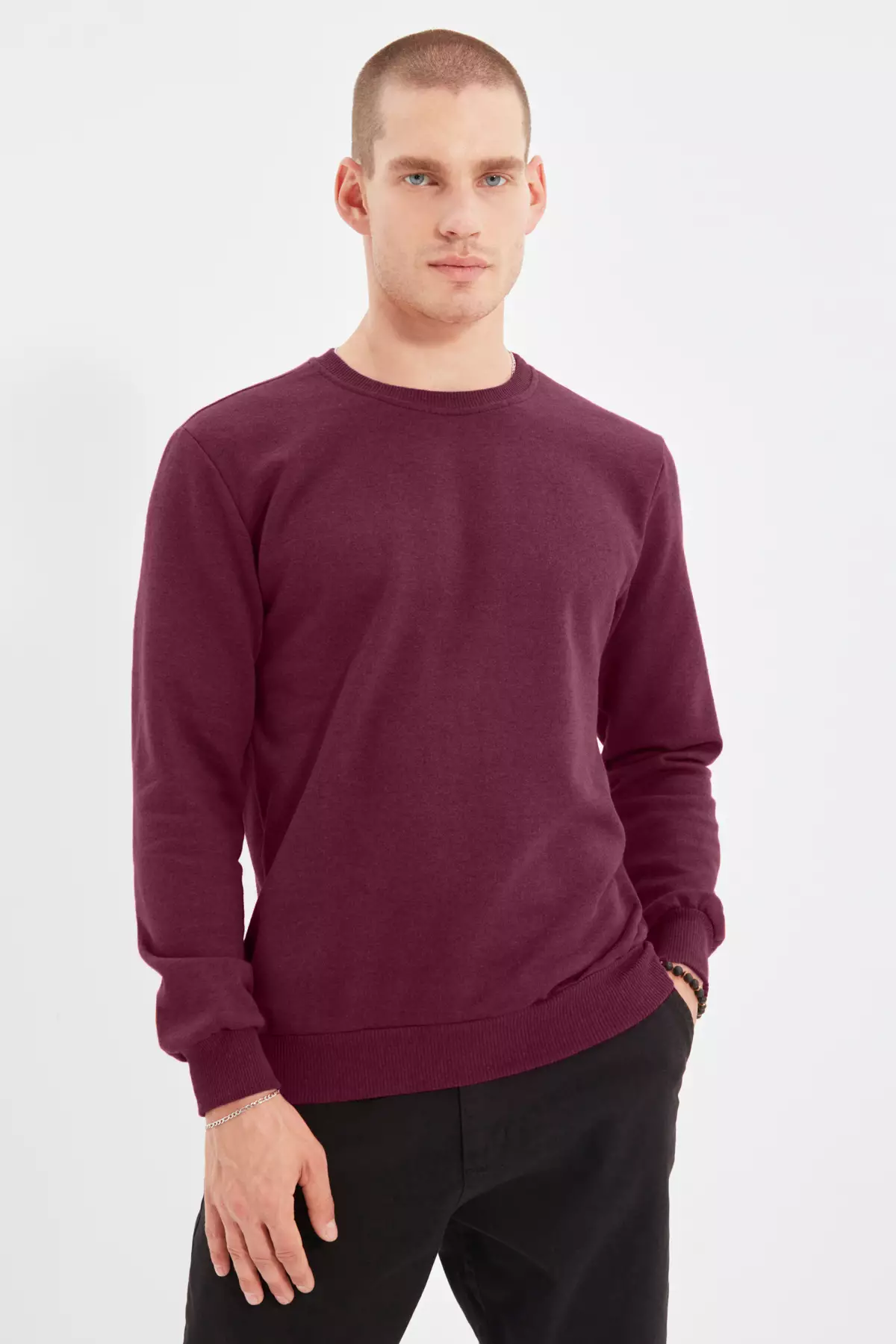 Regular Crew Neck Sweatshirt