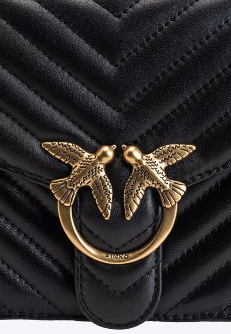Buy Pinko Mini Love Bag Top Handle V Quilt Online ZALORA Malaysia