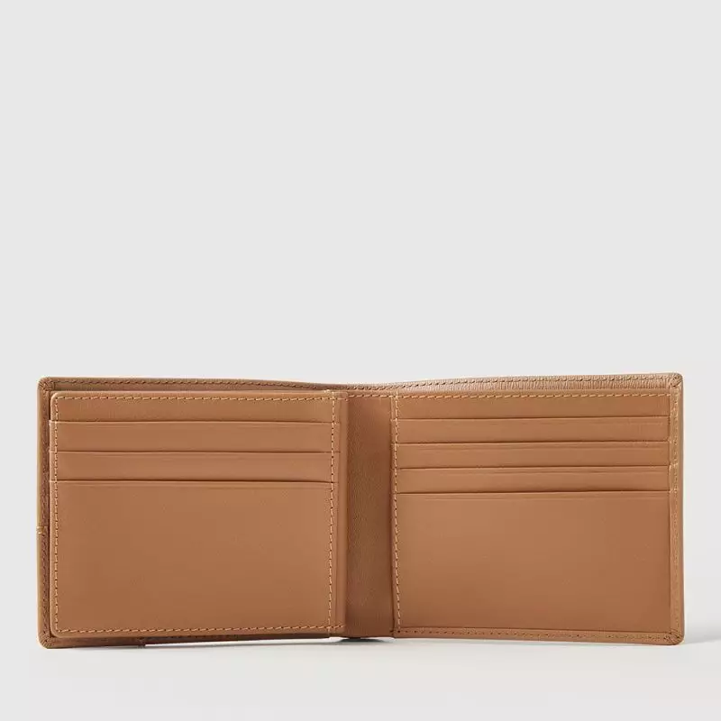 BRAUN BUFFEL DECAP CENTRE FLAP CARDS WALLET