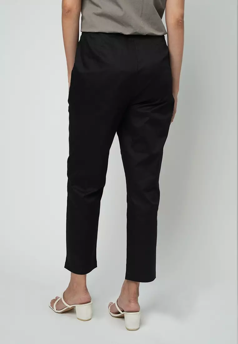 Justice Relaxed Pants with Scallop Pockets