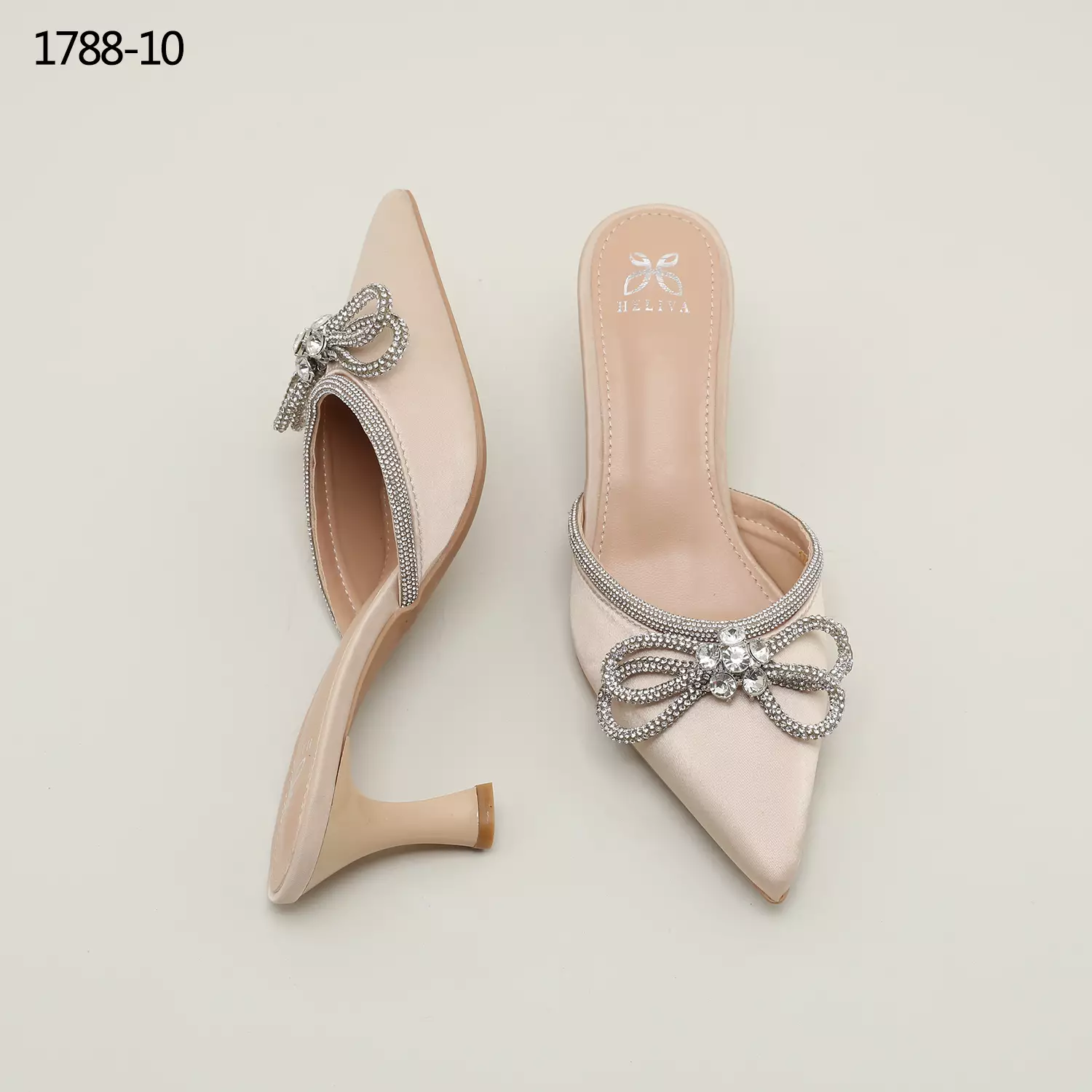 Heliva Kylie High Heels Bow Women Shoes