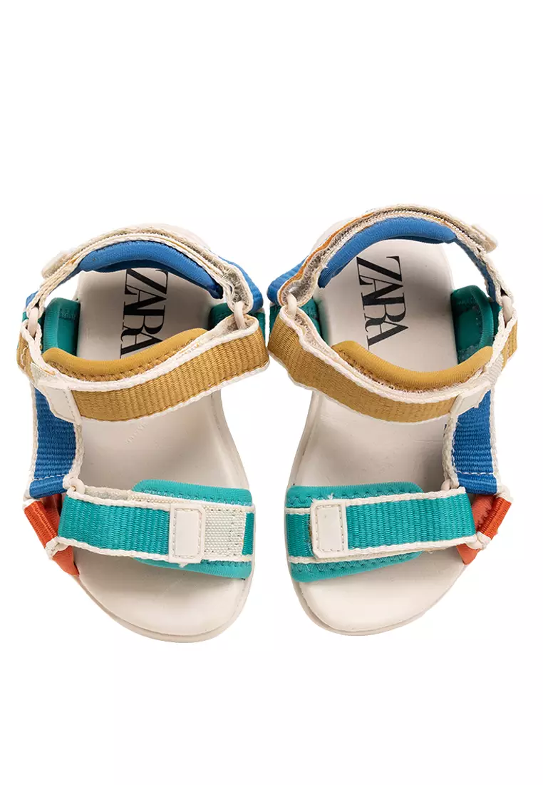 ZARA Colour Block Sandals 2025 | Buy ZARA Online | ZALORA