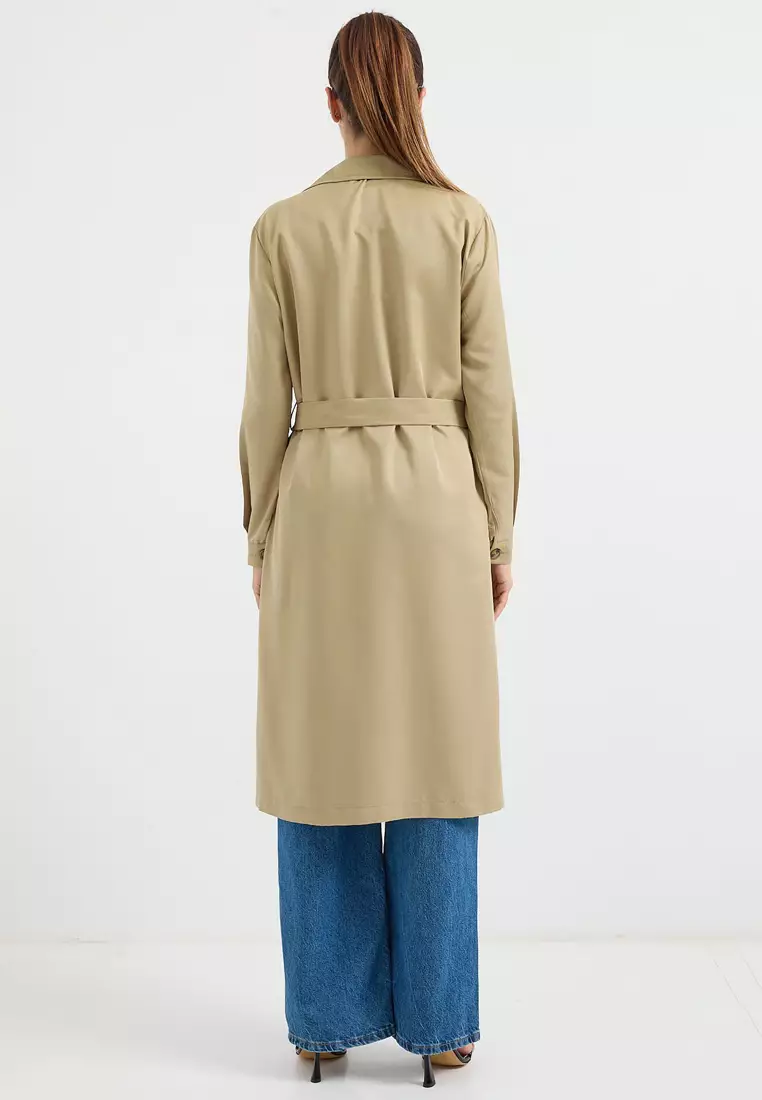 Double Breasted Trench Coat