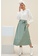 DeFacto green Midi Skirt 2986EAA86EA4BBGS_4