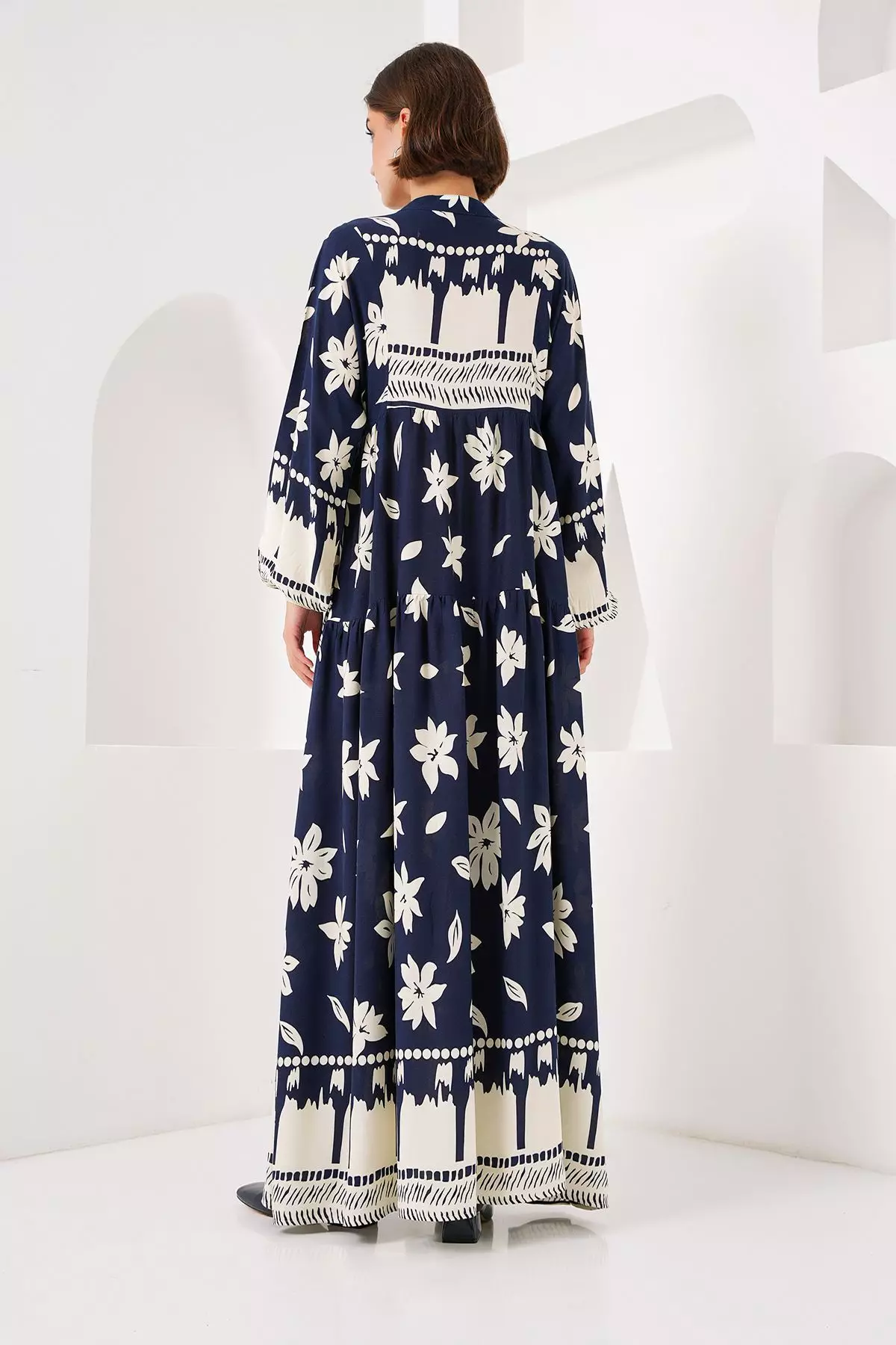 Patterned Maxi Dress