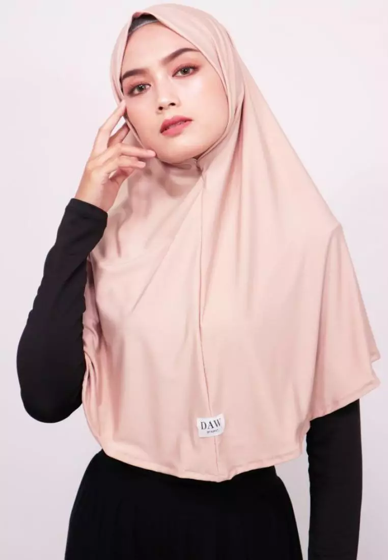 DH001 Hijab Instan Berlin Beige
