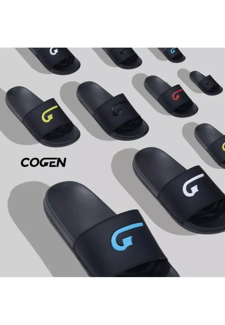 Sandal Pria Cogen Signage Series - White