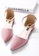 Twenty Eight Shoes pink Winkle Ankle Strap Pointed Low Heel Shoes VL916814 E7324SHB00042CGS_3
