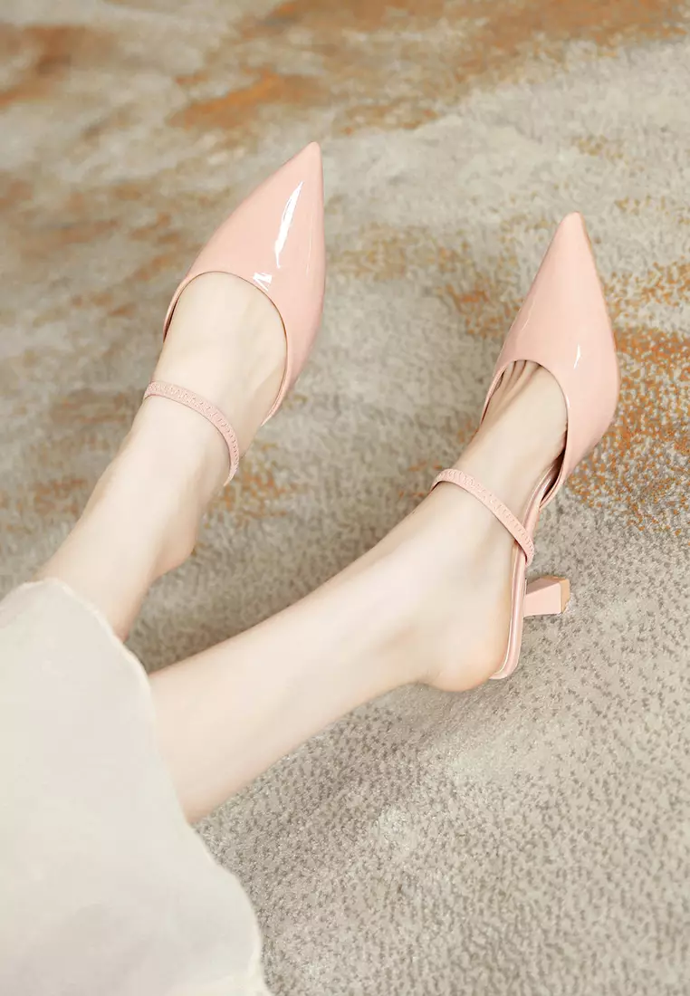 6.5CM Strap High Heel Shoes TE7246-1