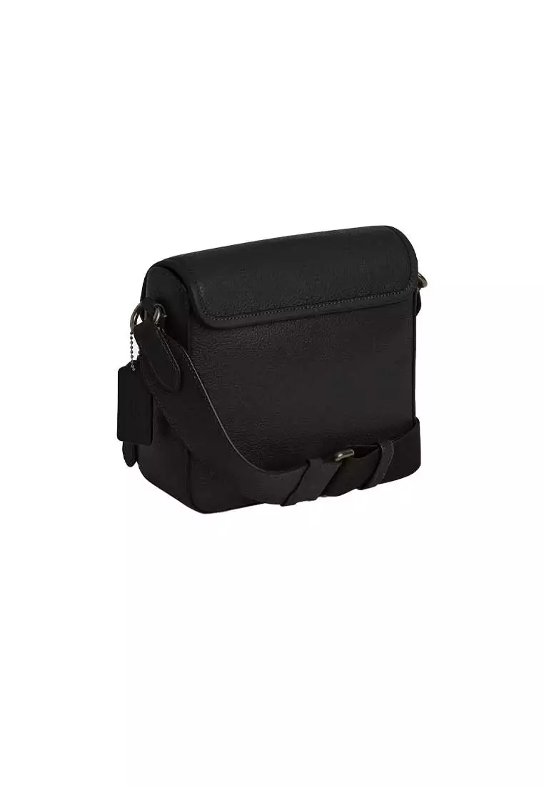 Sullivan Flap Crossbody Bag Black CY800