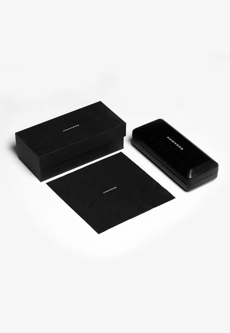 HAWKERS Gold Brown Gradient WARWICK VENM METAL Sunglasses for Men and Women. UV400 Protection. Official Product Designed in Spain