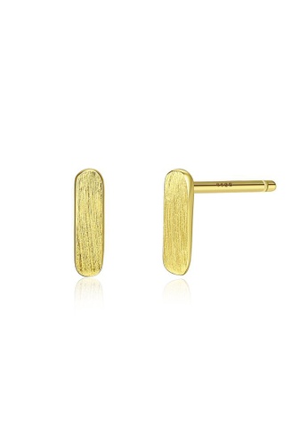 Rouse gold S925 Advanced Geometry Stud Earrings A6B34ACB33CF27GS_1
