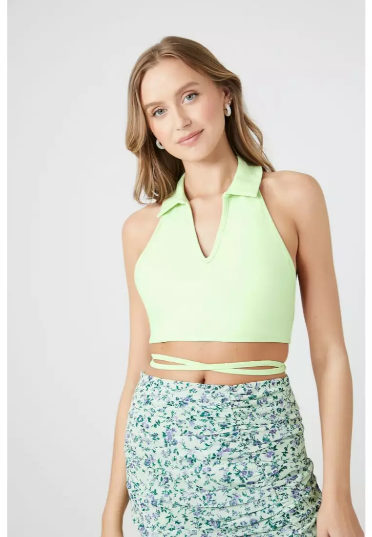 Mint green top forever 21 outlet