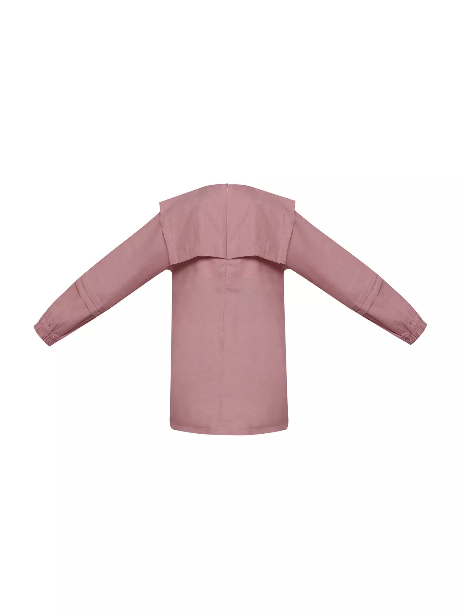 Pito Dito Girl Ottavia Blouse Anak Perempuan Motif Polos Warna Pink