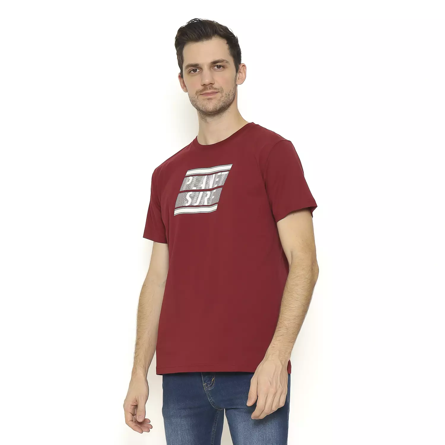 Planet Surf Clothing Kaos Lengan Pendek Pria Andern Men Tee Planet Surf