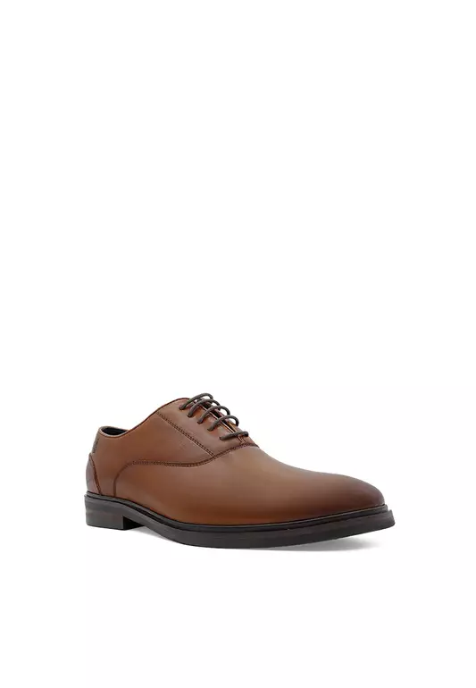 Nunzio Lace Up Plain Toe Men's Dress Casual Shoes