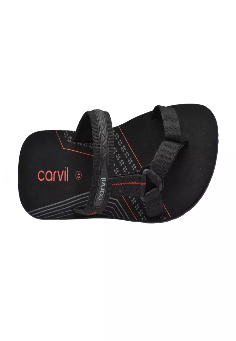 Carvil Sandal Pria SPEXTRA-S09 M BLACK/RED
