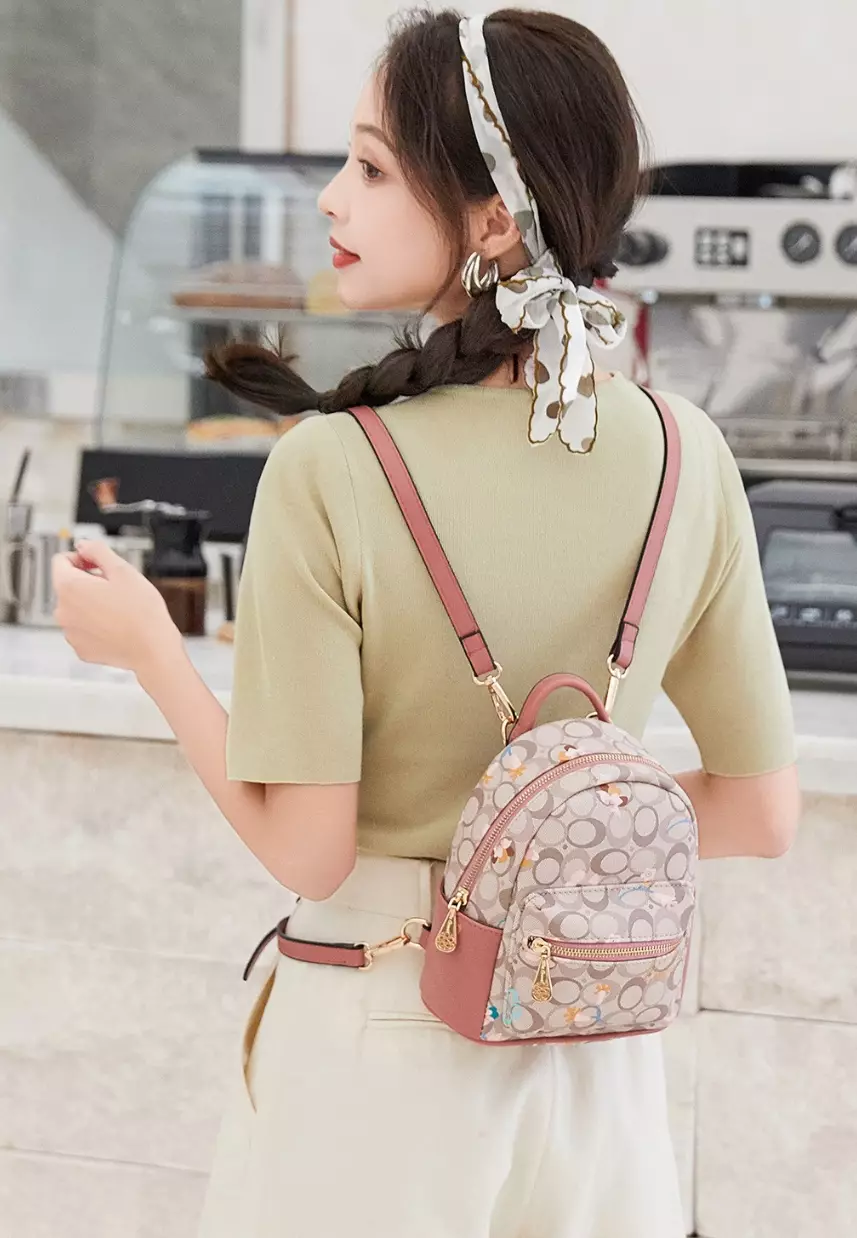 Mini hotsell branded backpack