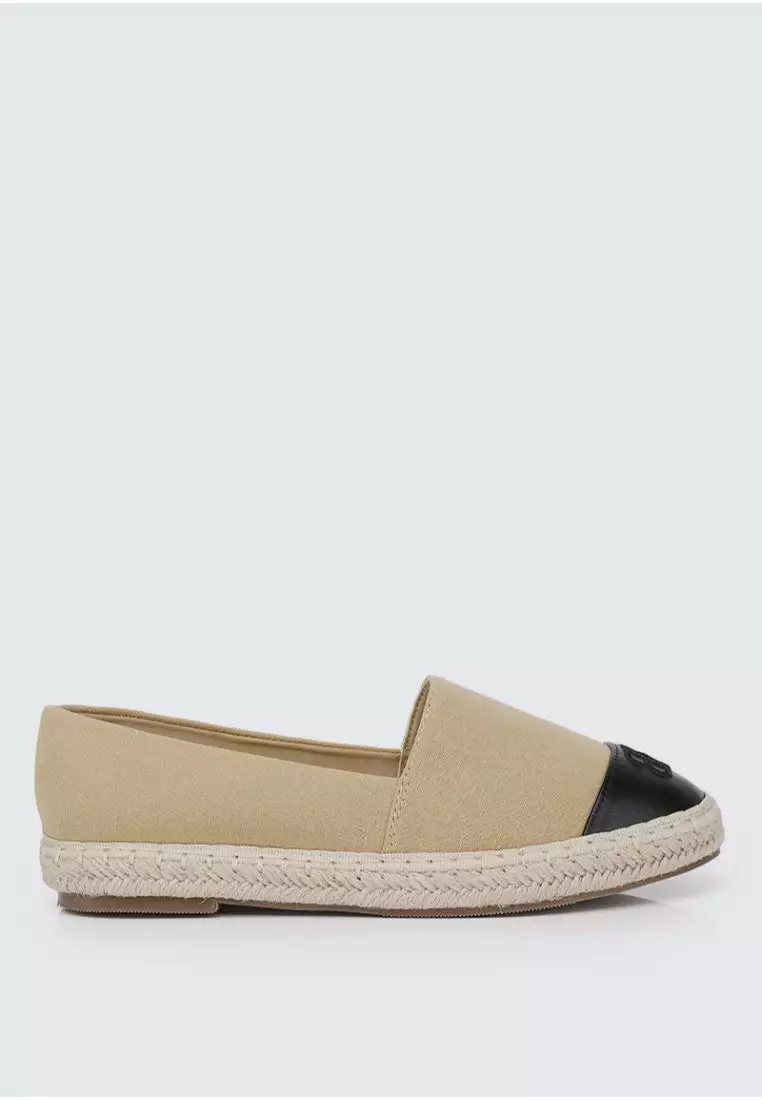 Discount on My Ballerine  shoes - SKU: Britney Comfy Espadrilles In Nude