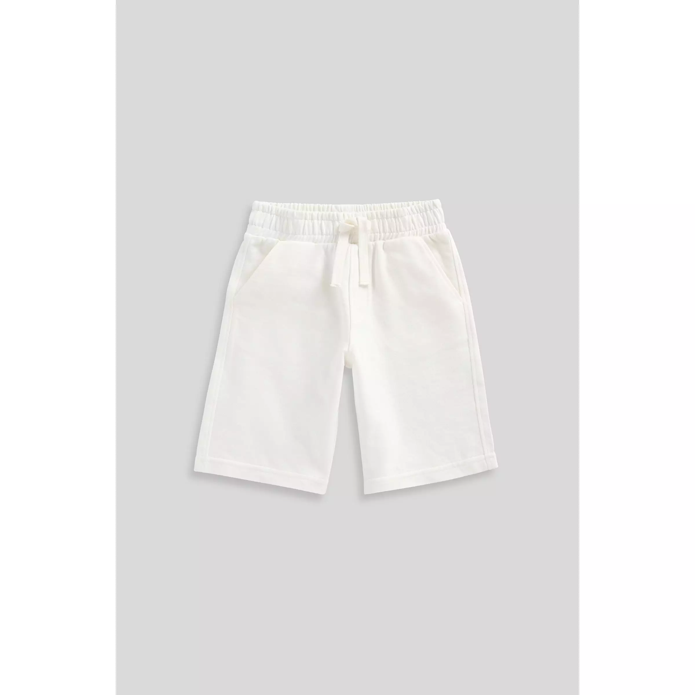Mothercare White Jersey Shorts - Celana Pendek  Anak Laki-laki (Putih)