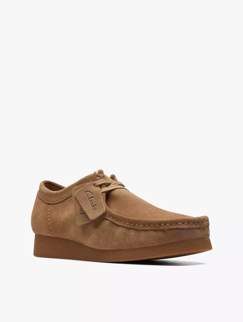 Clarks WallabeeEVO Dark Sand Suede